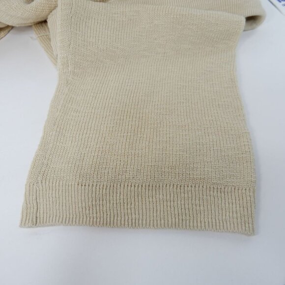 FREE PEOPLE Beach Malibu Solid Sweater Pants Surf Set Size XS Beige Stretch NEW - Picture 12 of 14